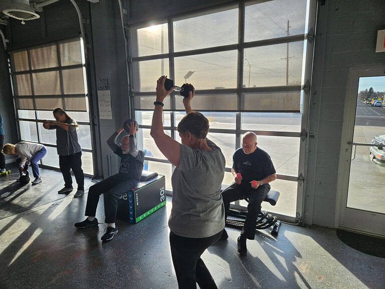 People Exercising