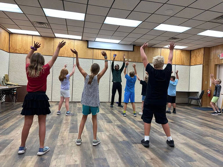 People In Dance Class